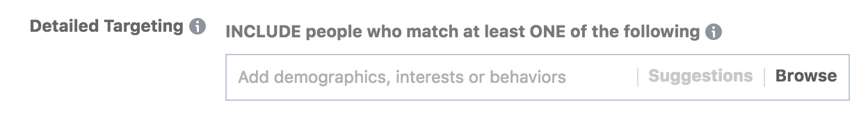 Detailed Targeting