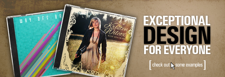 High End CD & DVD Design Services