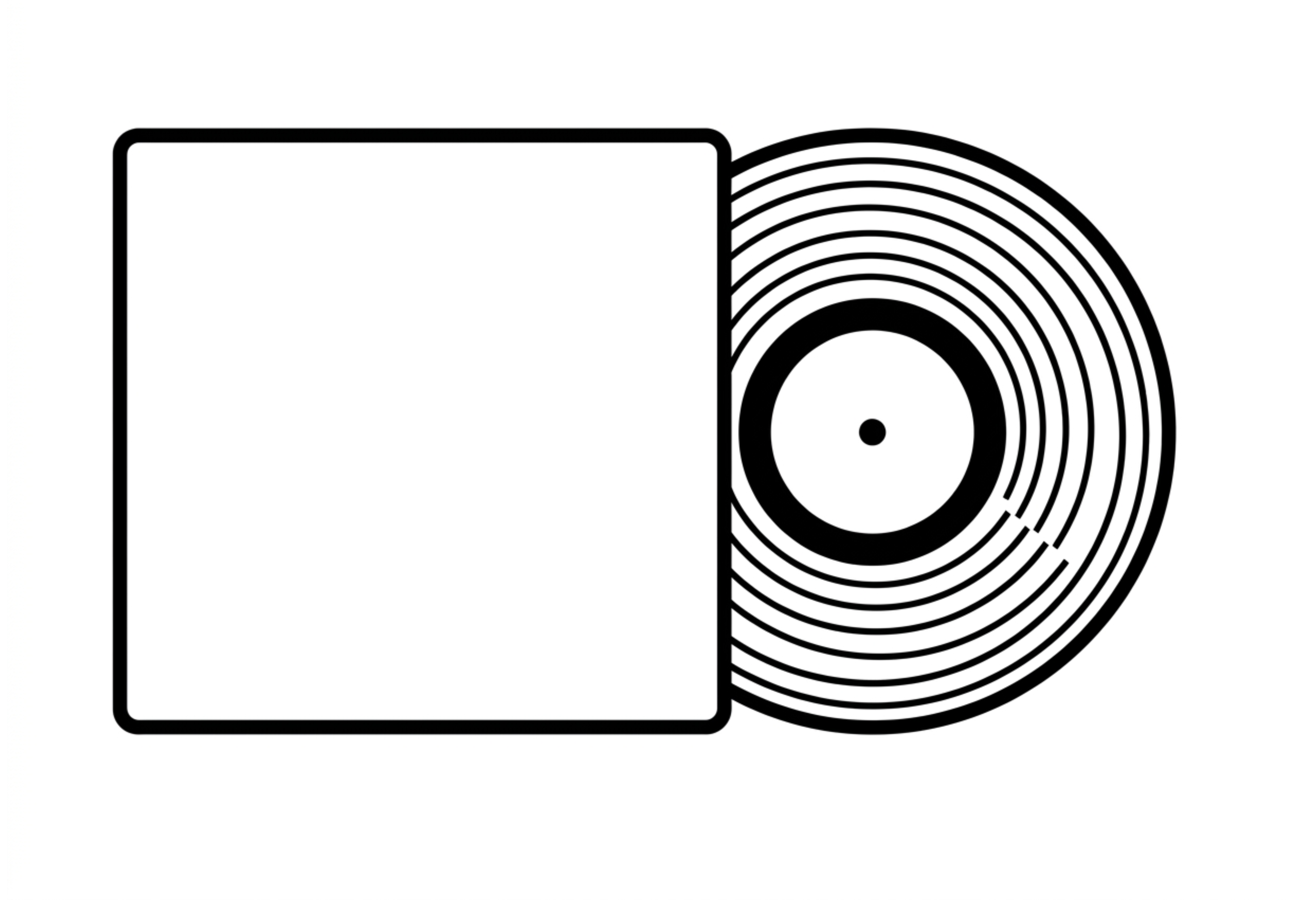 Single Vinyl Jacket No Spine