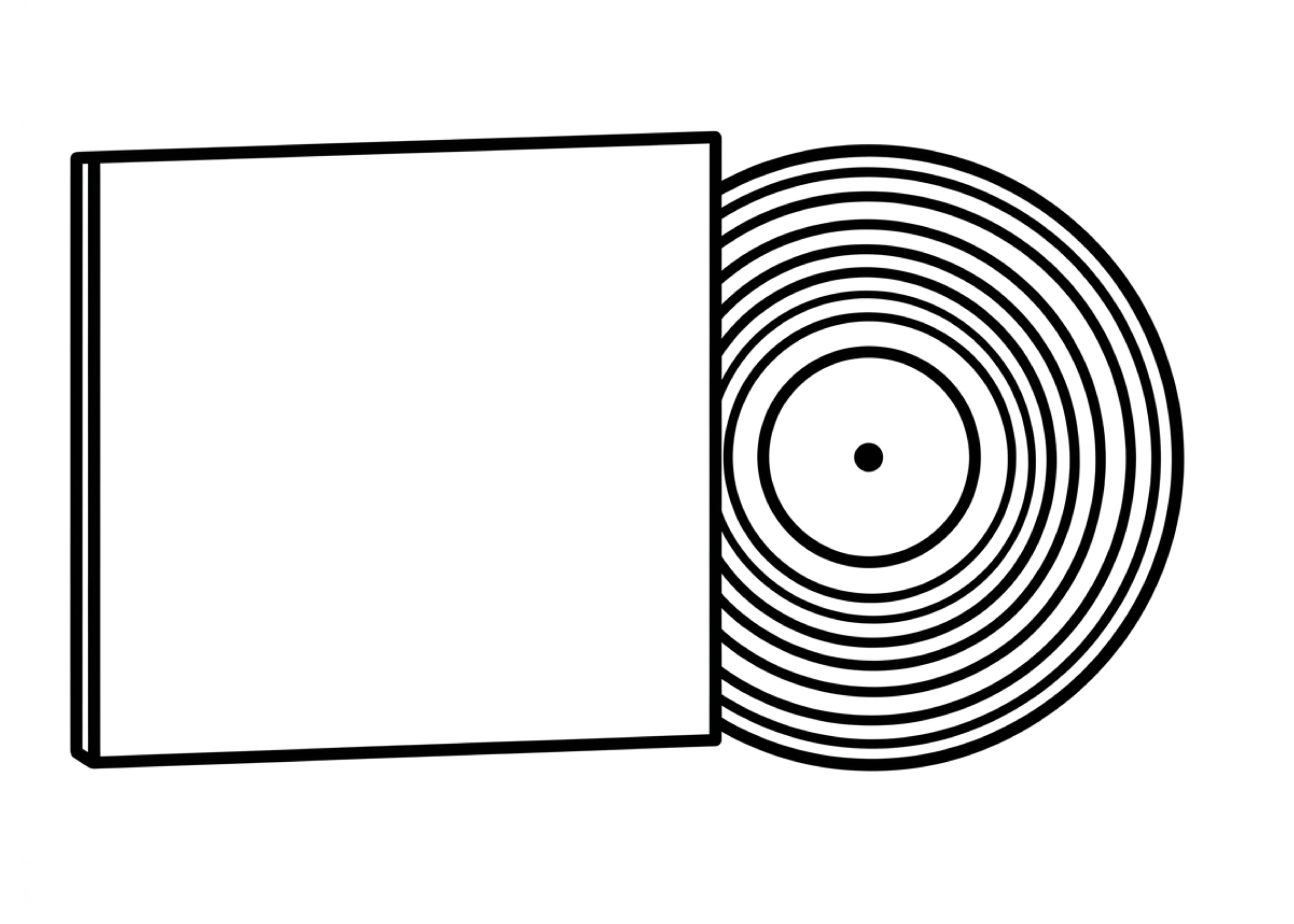 Single LP Jacket - Wide Spine