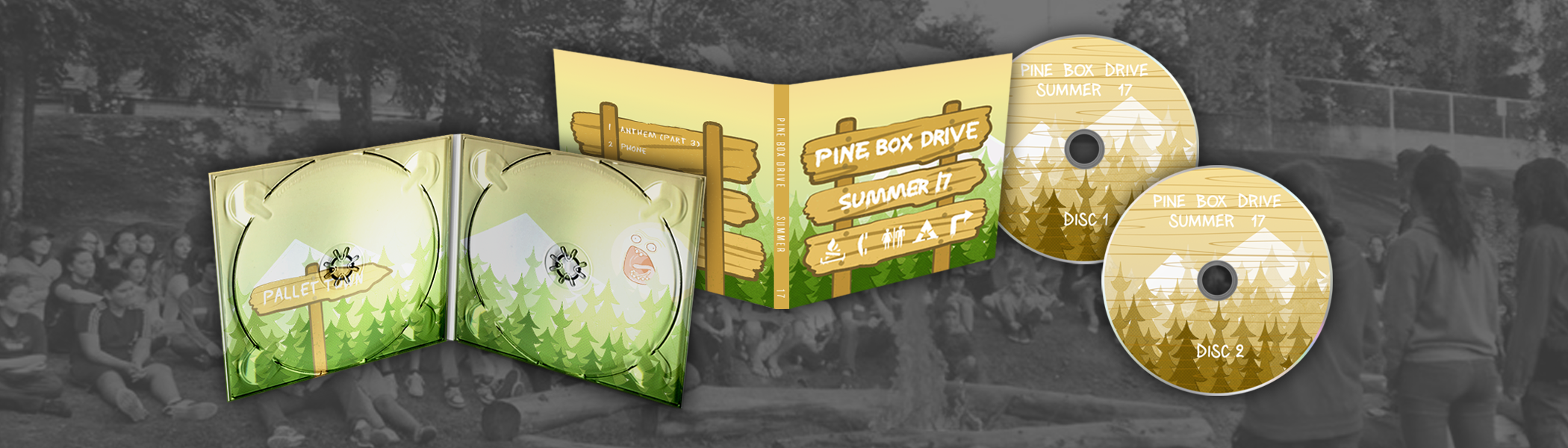 CDs in 4 Panel 2 Disc Digipaks with 2 Trays CDs in 4 Panel 2 Disc Digipaks with 2 Trays