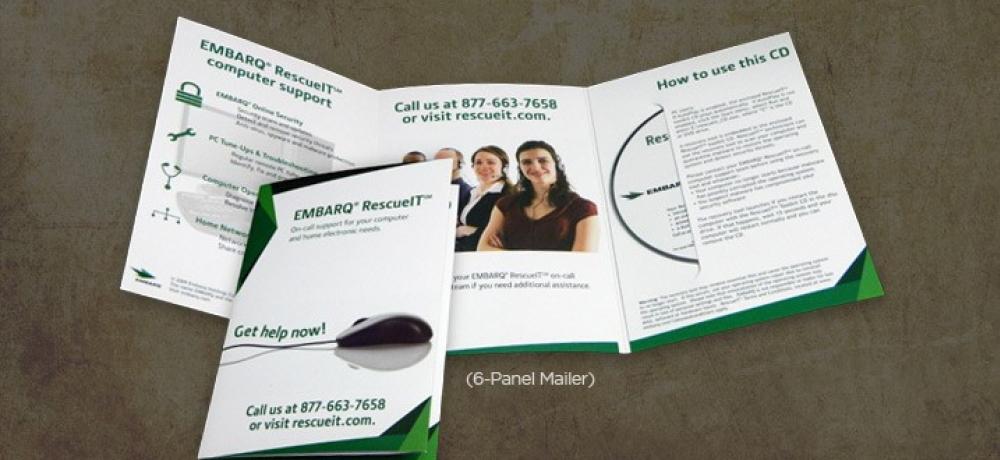 6-Panel Self Mailer