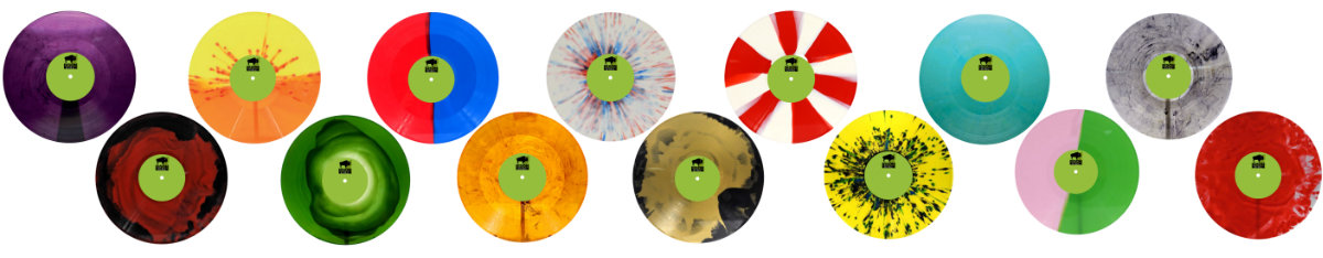 Boutique vinyl color options