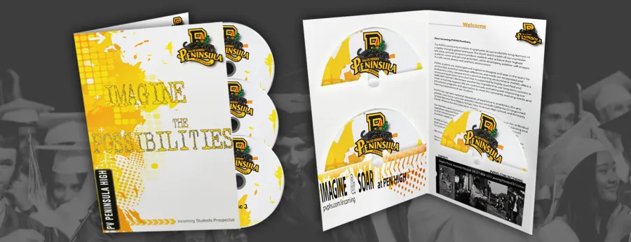 3 Disc 4 Panel Wallet