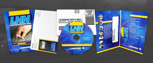 CDs In Mailer With Return Post Card CDs In Mailer With Return Post Card
