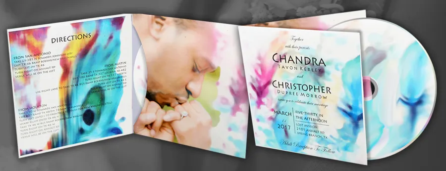 DVDs in 4 Panel Wallets with Inserts