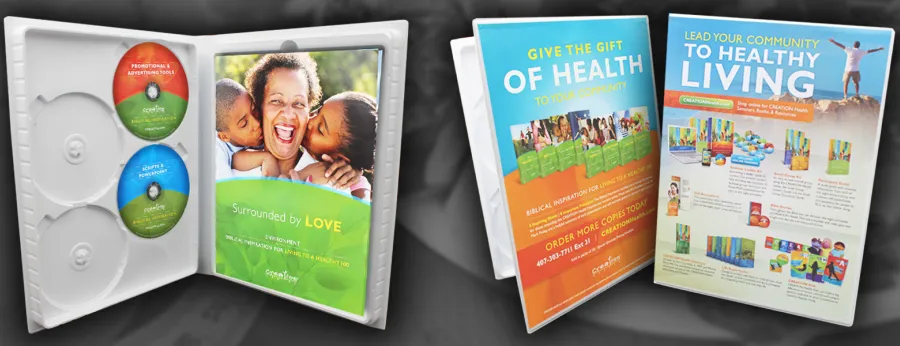 Disc Album With Literature Area