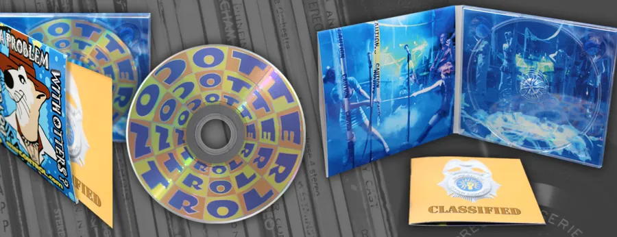 4-Panel Digipak with Tube Pocket