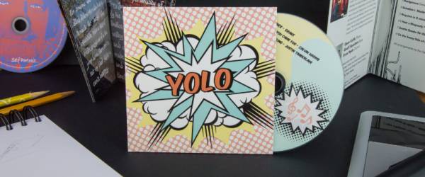 Graphic Design Services CD album cover with custom artwork