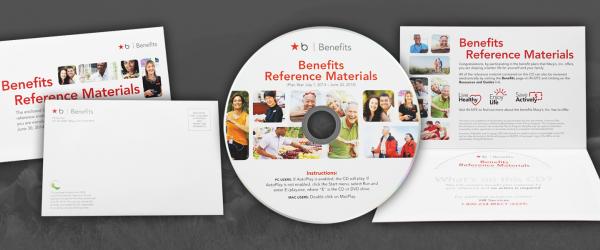 Printed CDs In 5 X 7 Wallet Mailer