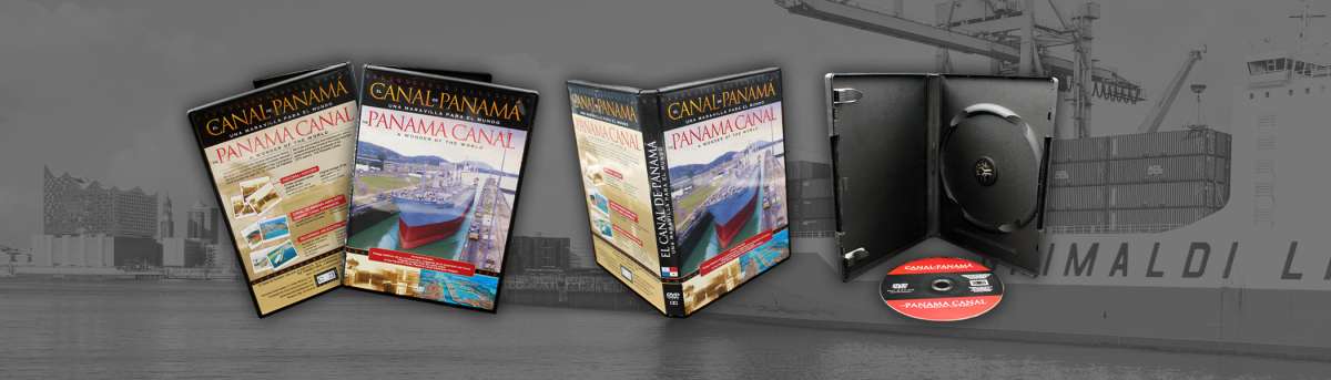 Panama Canal DVD in Black Case